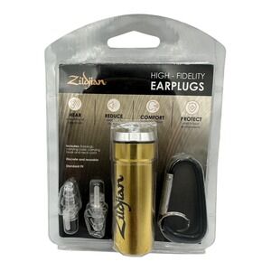 Zildjian High Fidelity Earplugs Musicians Concerts Noise Reduction